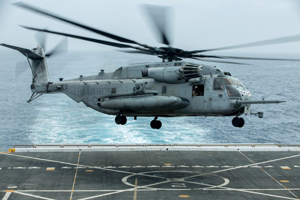 Search Continues for Five Missing U.S. Marines Despite Discovery of Helicopter
