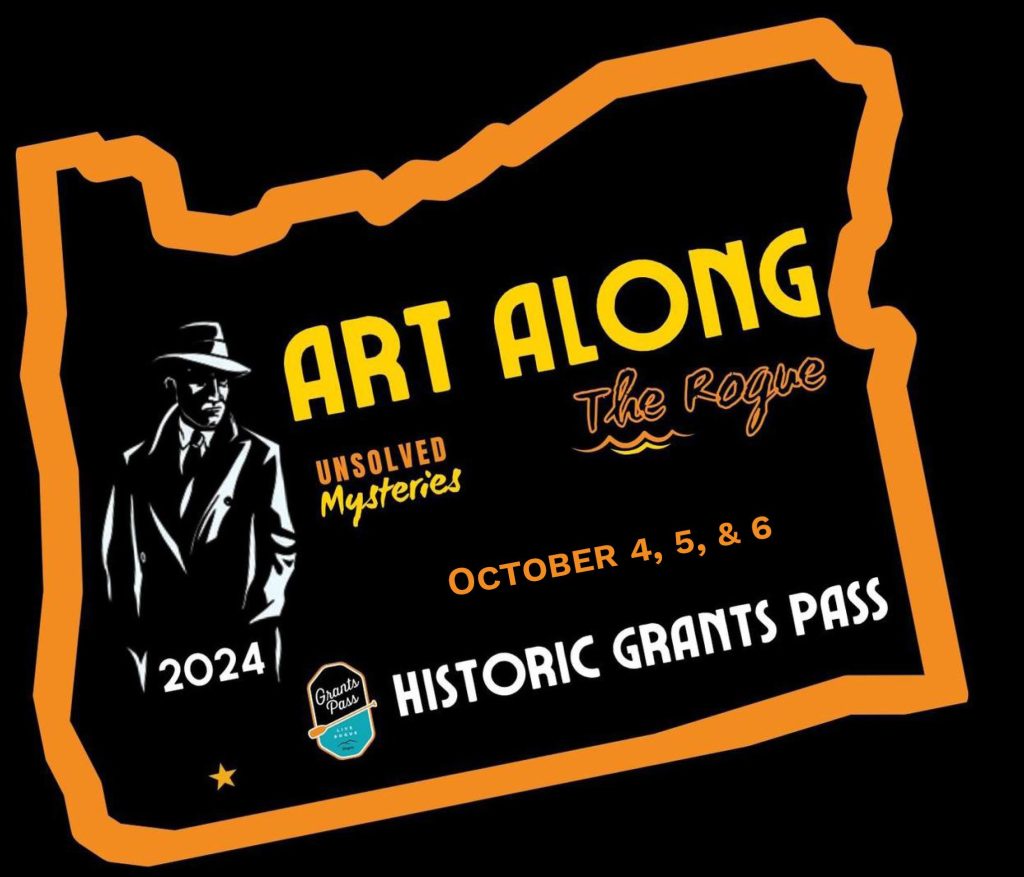 Art Along the Rogue 2024: Chalk Art Festival Kicks Off October 4th with ‘Unsolved Mysteries’ Theme