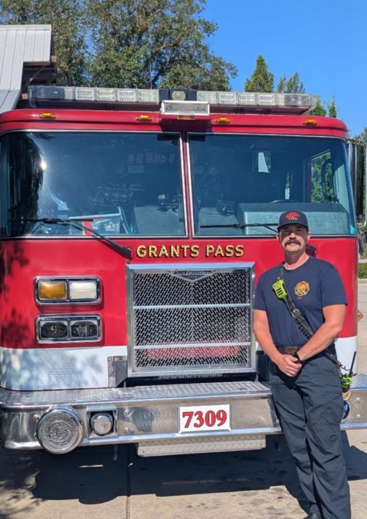 Captain Jesse Wostenberg Recognized for Leadership and Service in Grants Pass Fire Rescue