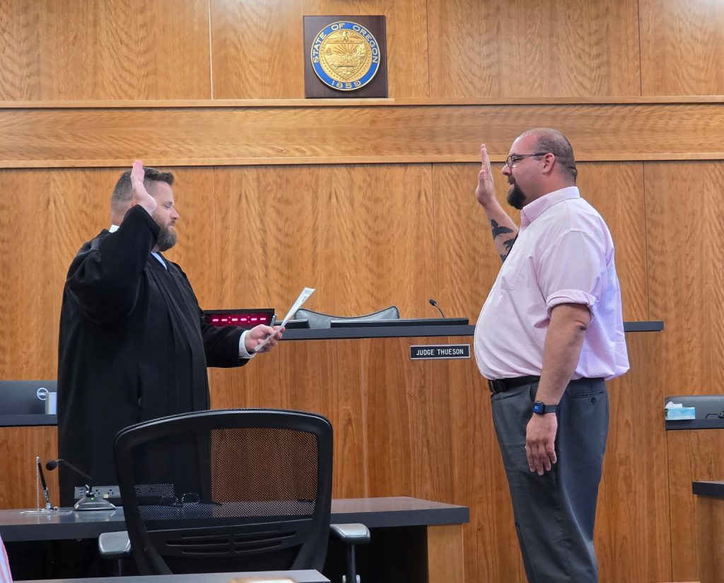Josephine County Welcomes New Treasurer Dustin Calvo Amid Busy Start and Board Tensions