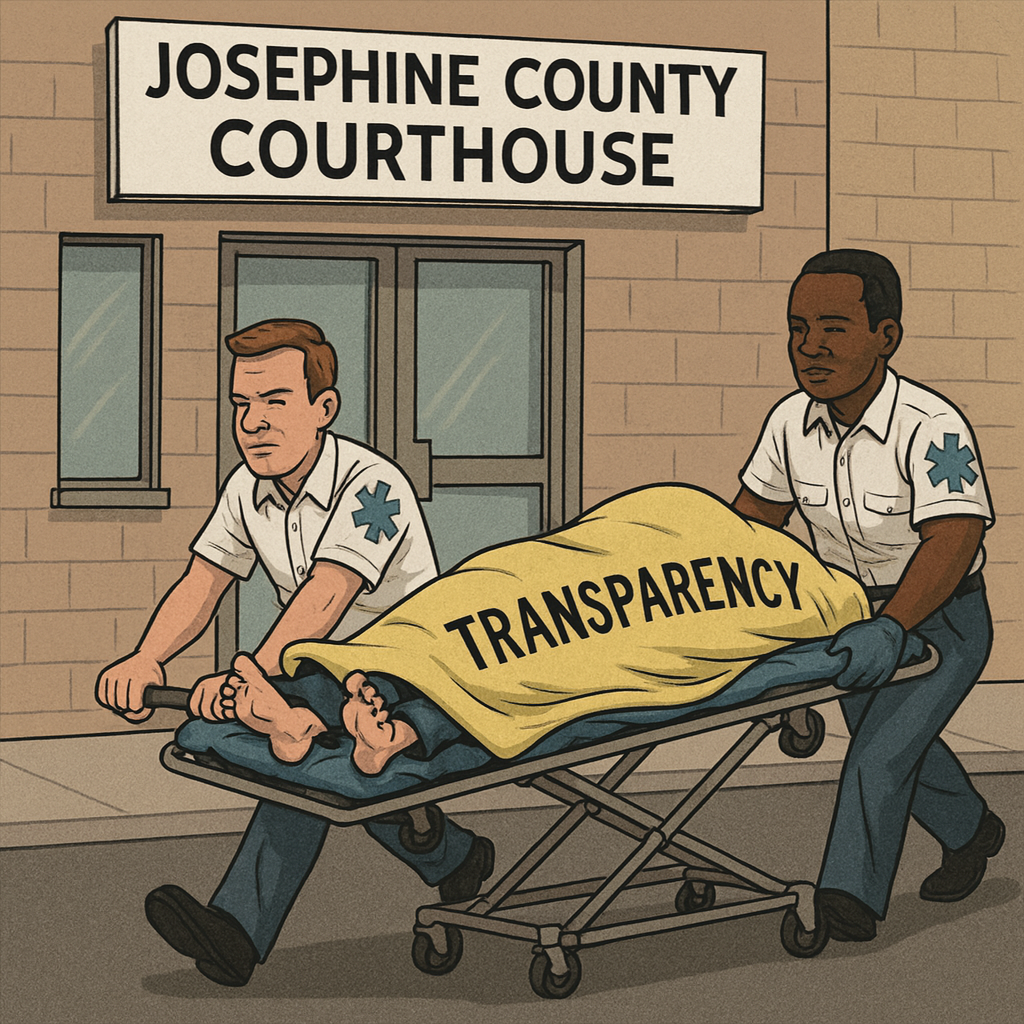 Public Records, Political Spin, and the Truth About Transparency in Josephine County