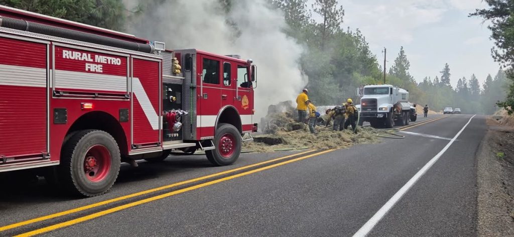 Truck Fire on Azalea Drive Extinguished Without Vegetation Spread