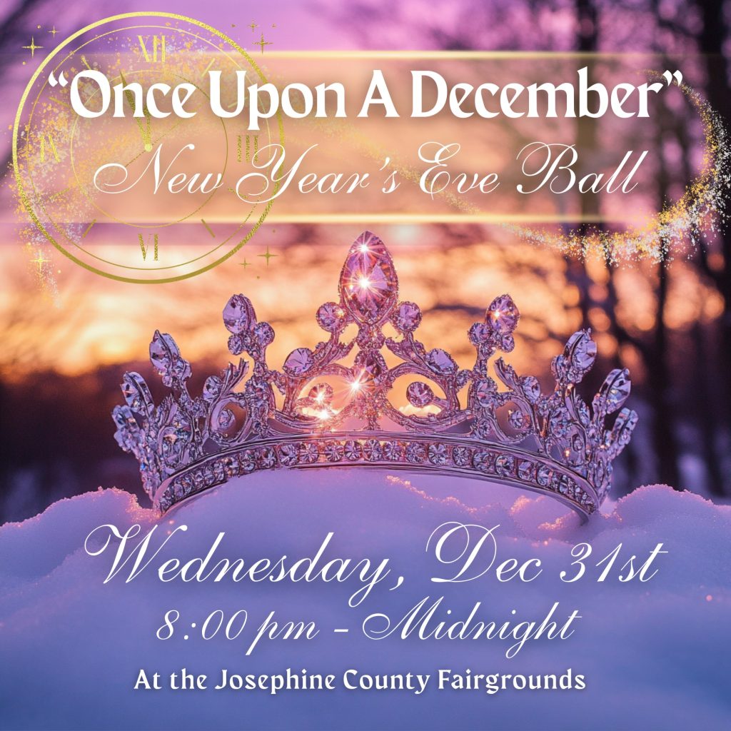 New Year’s Eve Ball Brings Royal-Themed Celebration to Grants Pass