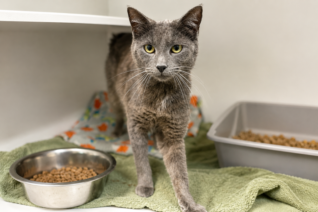 One Bold Cat Named Gary Is Ready to Run the House
