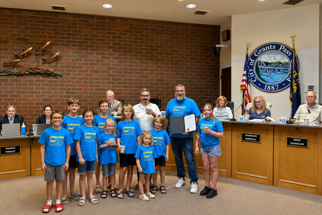 Young Entrepreneurs Take Center Stage as Lemonade Day Brings Business Lessons to Grants Pass