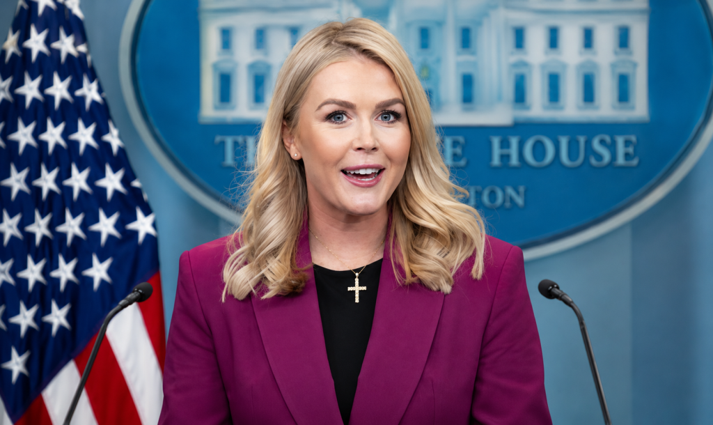 Leavitt Prepares to Leave White House Podium as Trump Reshapes His Communications Team
