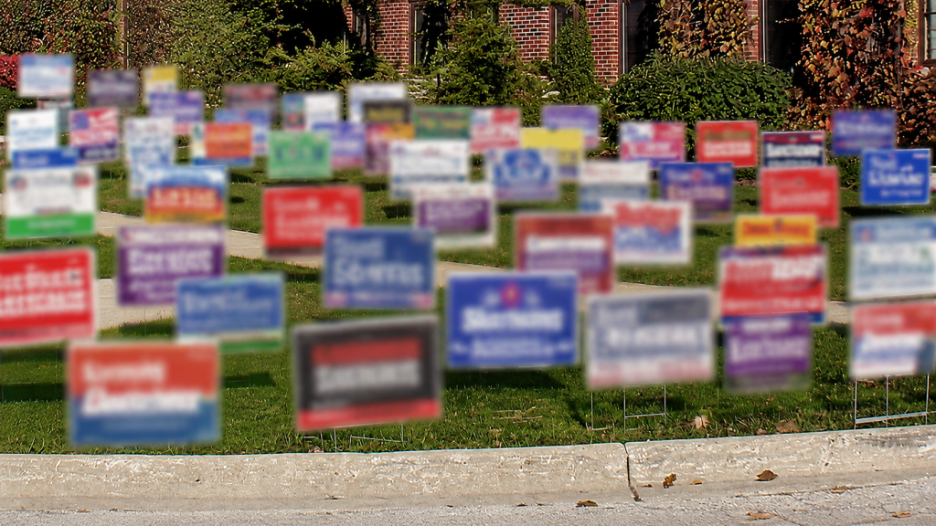 Campaign Signs Return Across Josephine County as City, County and State Rules Govern Where and When They May Appear